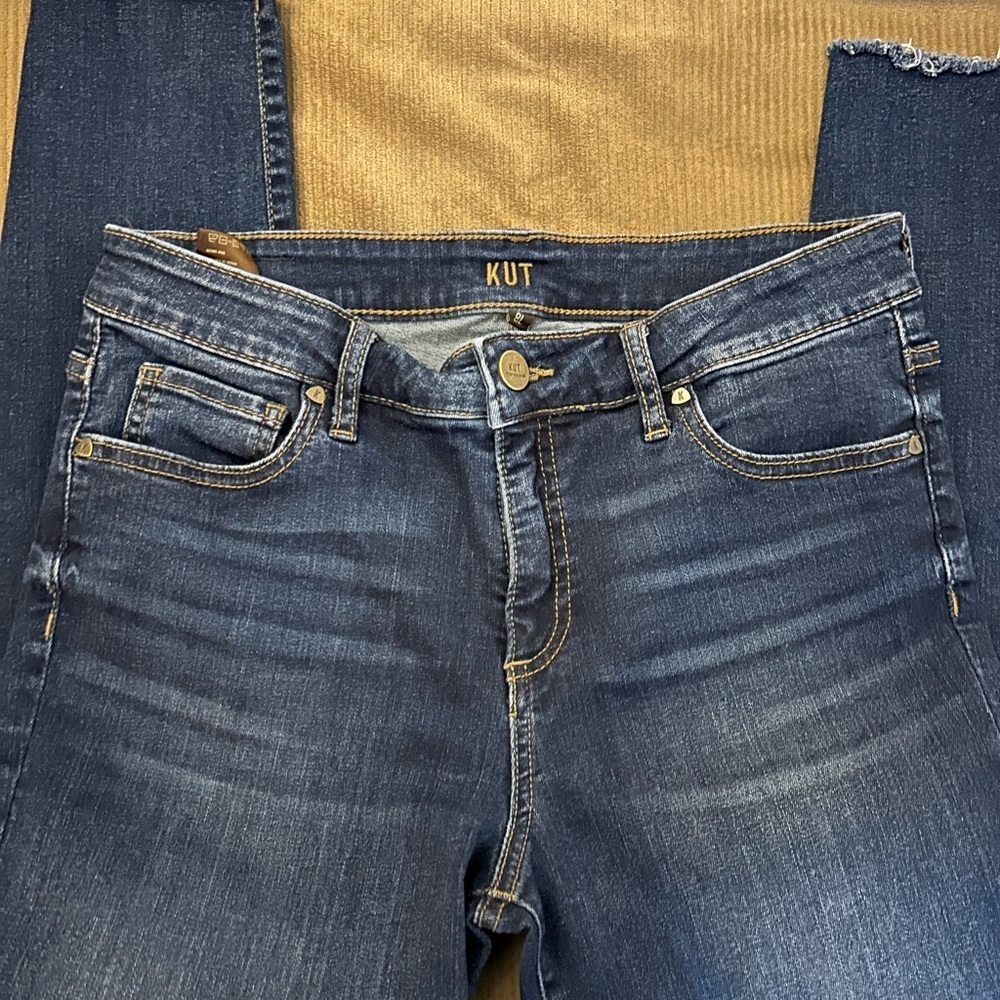 Kut From The Kloth Fab Ab Ankle Skinny Jeans Sz 8L EUC! - Picture 6 of 11